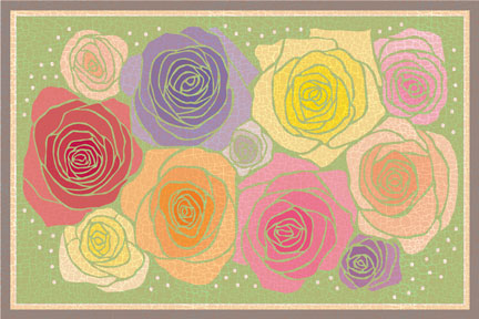 roses mat